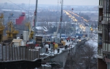 подъем пролета ворошиловского моста