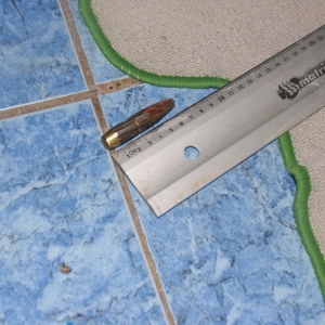 Пуля, попавшая в дом Людмилы Гудзь