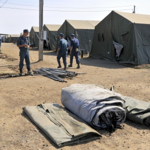 Все четыре палаточных городка для переселенцев из Украины ликвидированы. Число беженцев в Ростовской области за две недели сократилось на четыре тысячи человек
