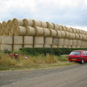 В Морозовском районе Ростовской области на территории агрофирмы "Топаз" по вине тракториста сгорело более 60 тонн сена