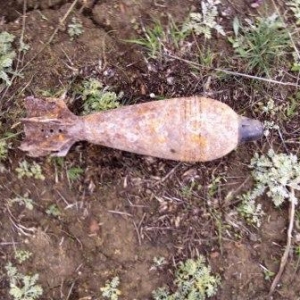 В Таганроге Ростовской области сегодня была обнаружена мина, принадлежавшая к временам Великой Отечественной Войны.