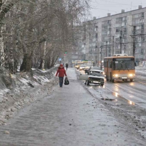 Утром 26 января на трассах Ростова-на-Дону и окрестностей города образовалась наледь 