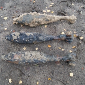 В Ростовской области во время новогодних праздников были найдены снаряд и две минометные мины, которые остались в земле еще со времен Великой Отечественной войны.