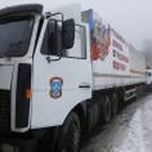 Автоколонна МЧС России с гуманитарной помощью для Донбасса прибыла на границу с Украиной