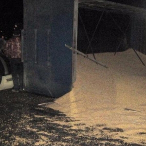 В Ростовской области на автодороге М4 «Дон» случилось дорожно-транспортное происшествие. 