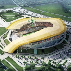 Строители стадиона на левом берегу Дона работают с опережением графика, заявил министр спорта Виталий Мутко