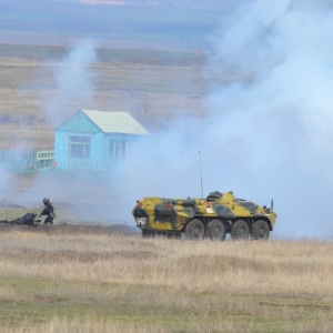 Военнослужащие Ростовской области стали участниками учений «Заслон-2015». 