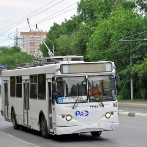 Троллейбус № 6 ходил от Центрального рынка через Ворошиловский, Нагибина, пр Космонавтов до пл. Королёва