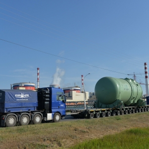 На Ростовскую АЭС прибыл корпус реактора для 4-го энергоблока