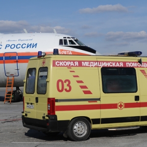 Сегодня спецборт МЧС эвакуировал из Ростова-на-Дону в Москву 15 тяжелобольных детей